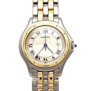 Cartier Panthère Cougar LM 2ROW W35006B6 SSxYG Quartz Watch